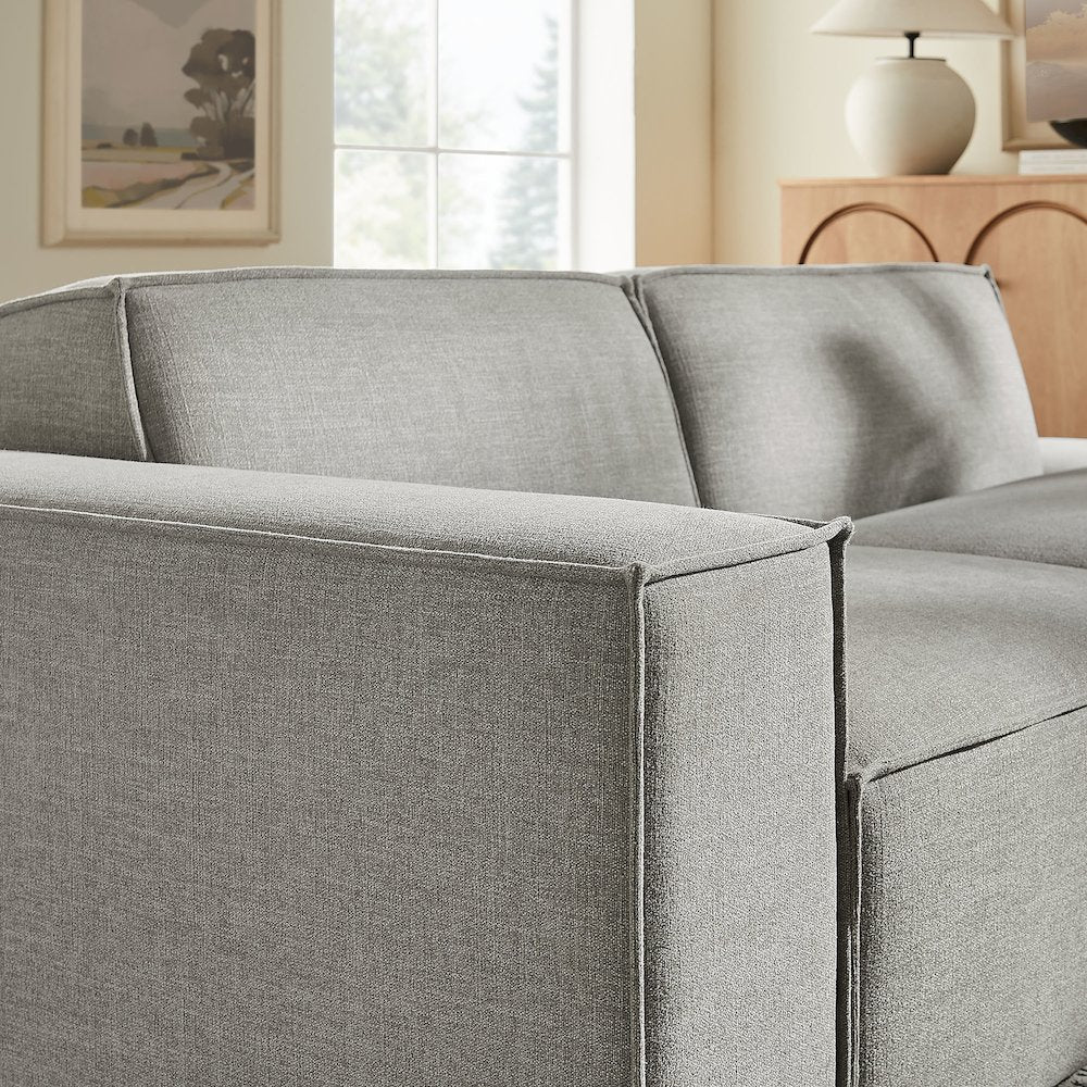 Restore 2-Piece Performance Fabric Upholstered Modular Loveseat