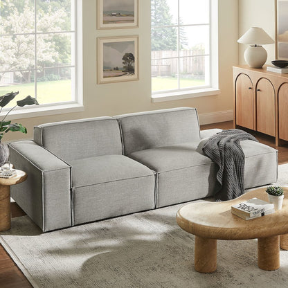 Restore 2-Piece Performance Fabric Upholstered Modular Loveseat