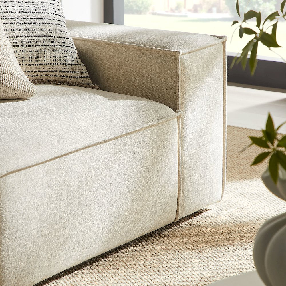 Restore 2-Piece Performance Fabric Upholstered Modular Loveseat