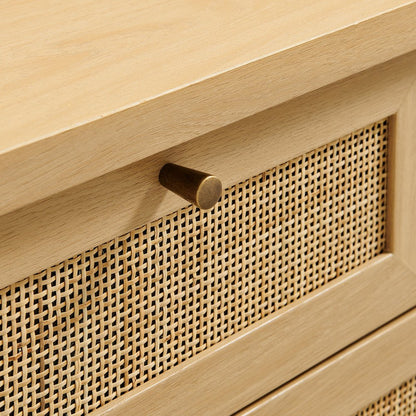 Soma 62 Inch Rattan Console Table