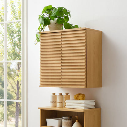 Render Wall Mounted Bathroom Cabinet
