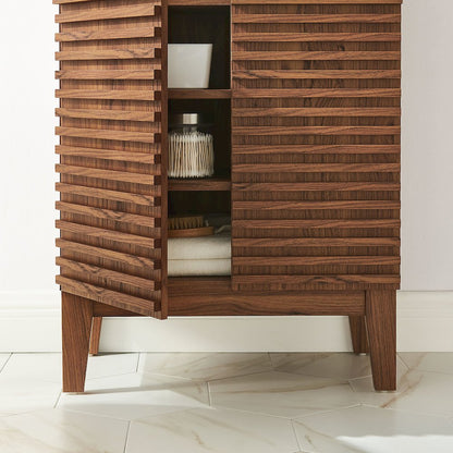 Render Freestanding Bathroom Storage Cabinet