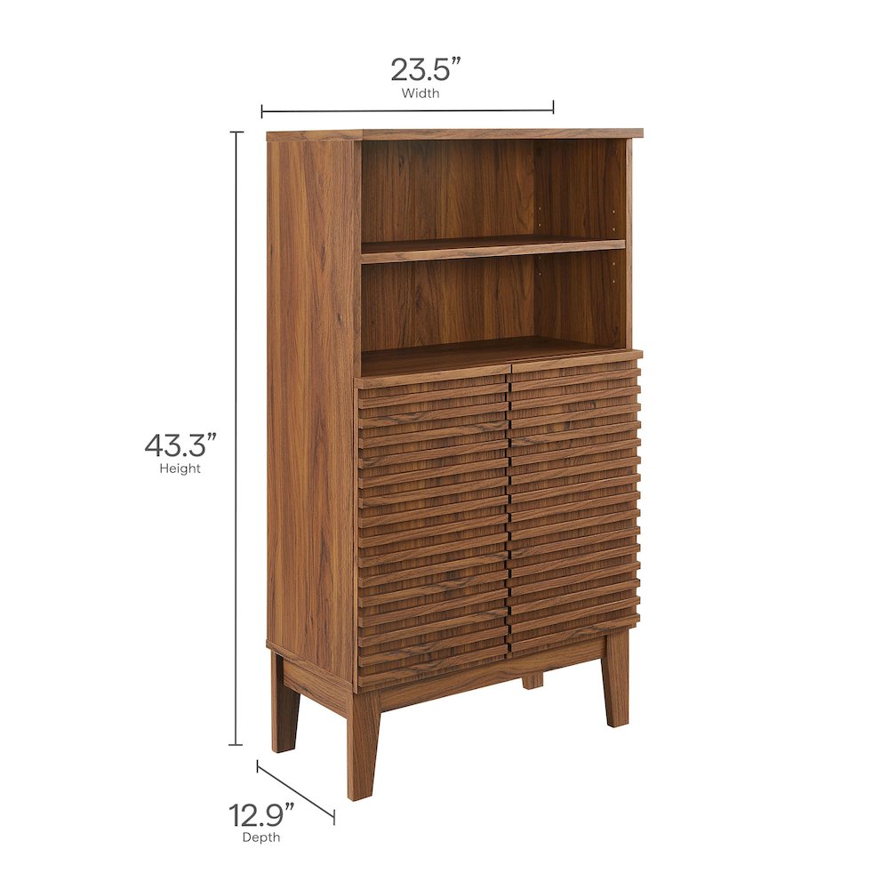 Render Freestanding Bathroom Storage Cabinet