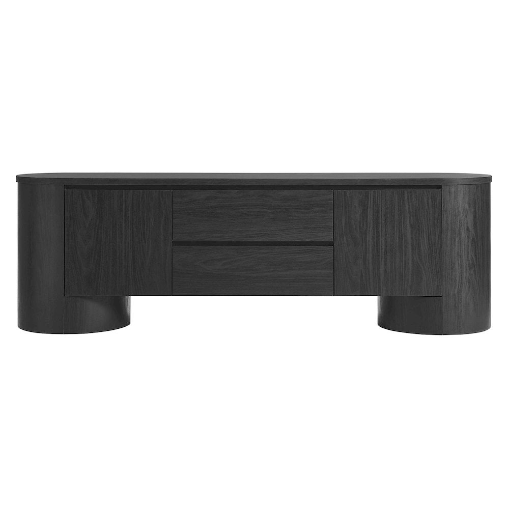 Duval 71 Inch Oval TV Cabinet