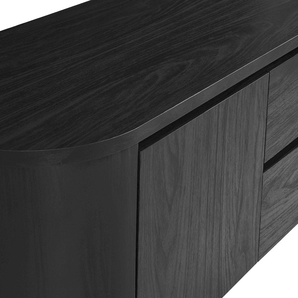 Duval 71 Inch Oval TV Cabinet