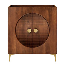 Vernon 30" Fluted Wood Vanity Cabinet Without Sink