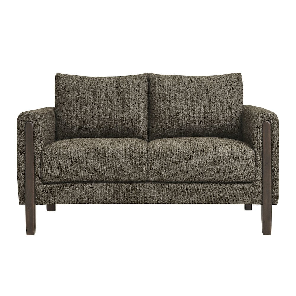 Hawken Boucle Fabric Loveseat
