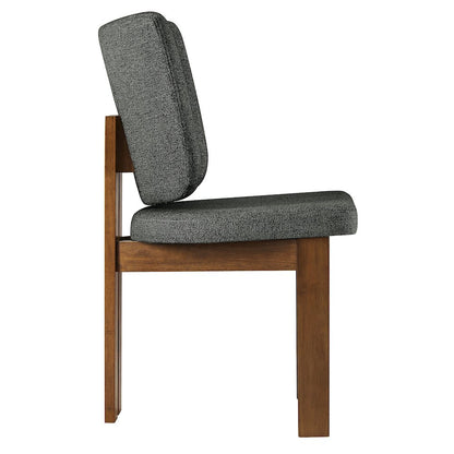Alba Armless Upholstered Dining Chairs Set Of 2