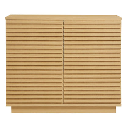 Render 2-Door Fluted Accent Cabinet
