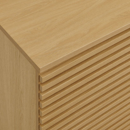 Render 2-Door Fluted Accent Cabinet