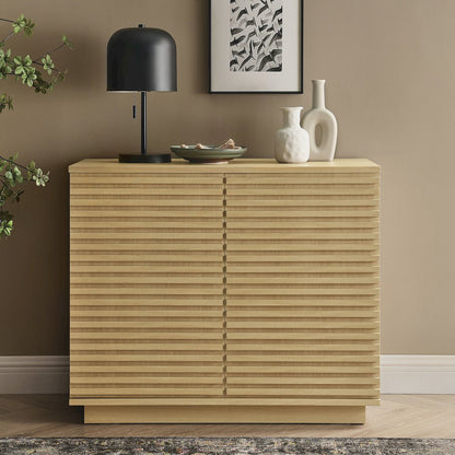 Render 2-Door Fluted Accent Cabinet