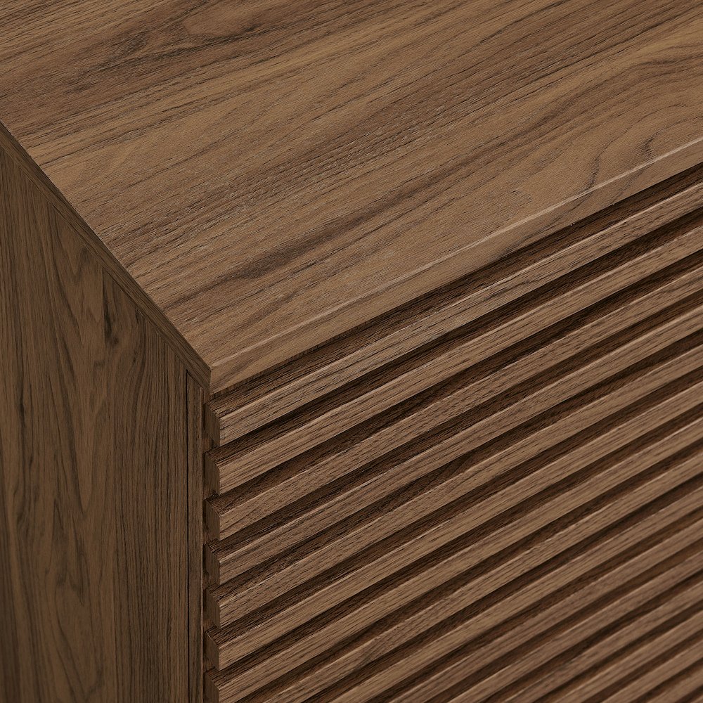 Render 2-Door Fluted Accent Cabinet