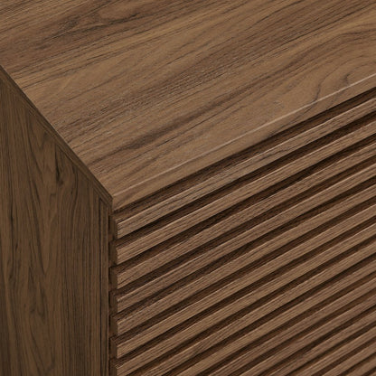 Render 2-Door Fluted Accent Cabinet