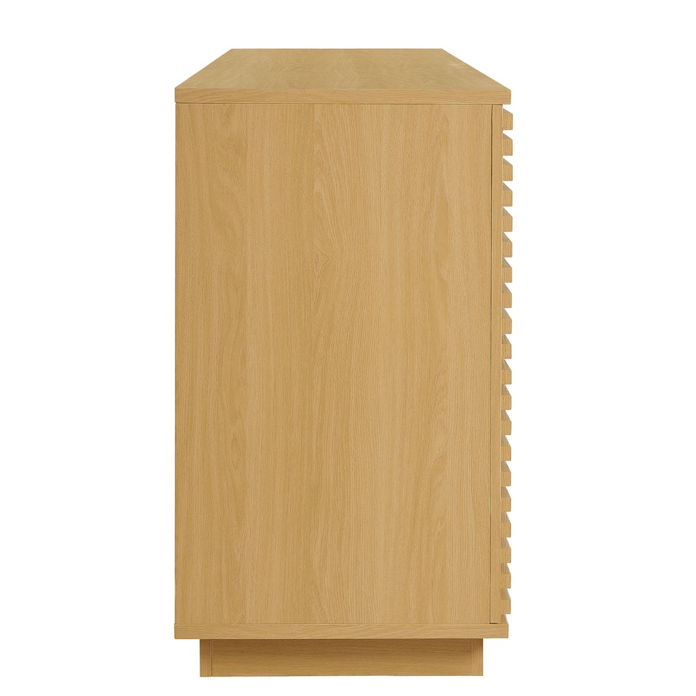 Render 4-Door Fluted Sideboard Cabinet TV Stand