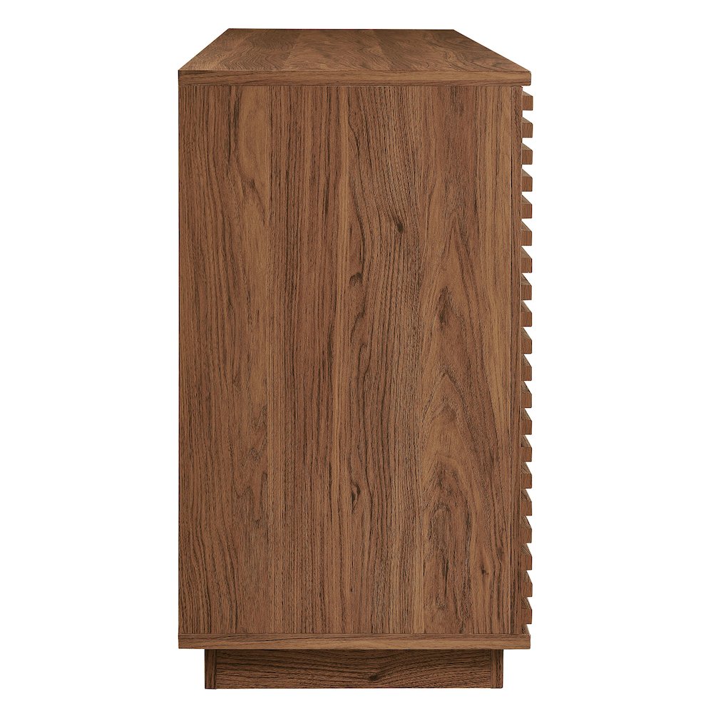 Render 4-Door Fluted Sideboard Cabinet TV Stand