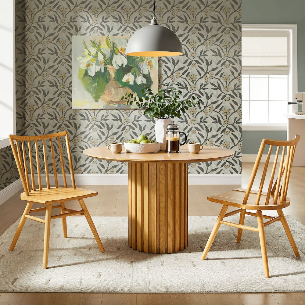 Alvar Spindle Back Dining Side Chairs Set of 2