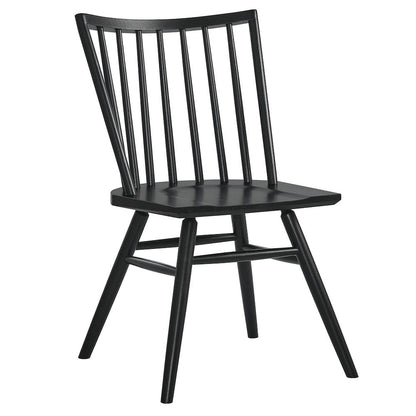Alvar Spindle Back Dining Side Chairs Set of 2