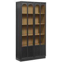 Anwen Solid Wood and Glass Display Cabinet