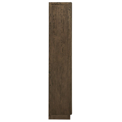 Anwen Solid Wood and Glass Display Cabinet
