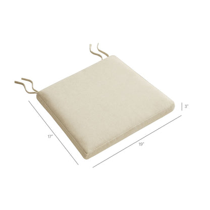 Jax Fabric Dining Chair Seat Cushion