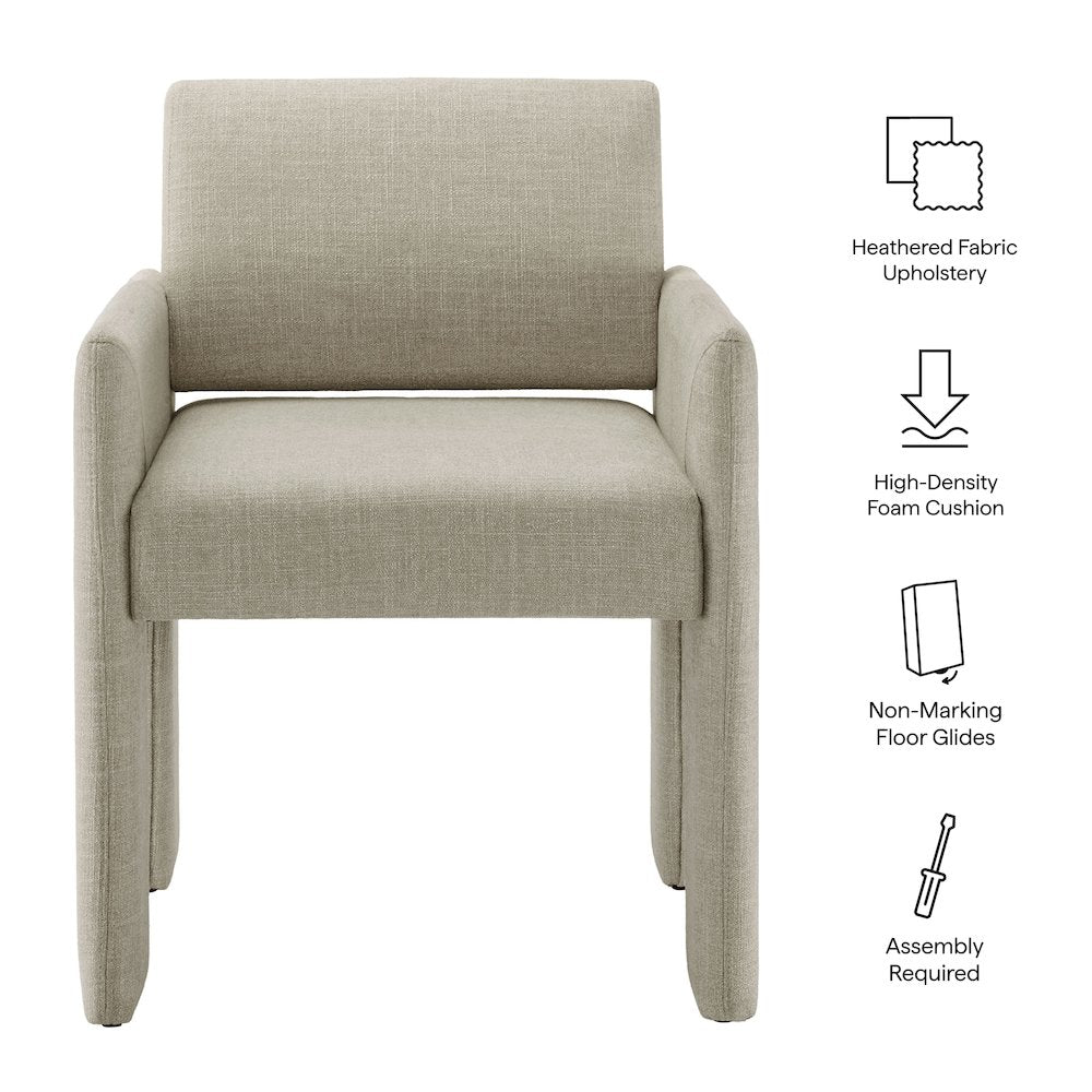 Daven Fabric Upholstered Dining Chair