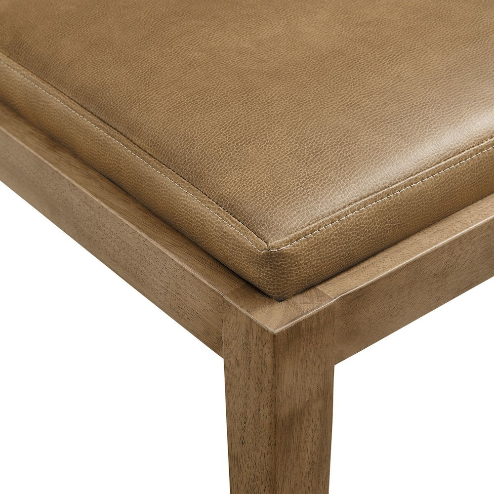 Calder Vegan Leather Dining Side Chair