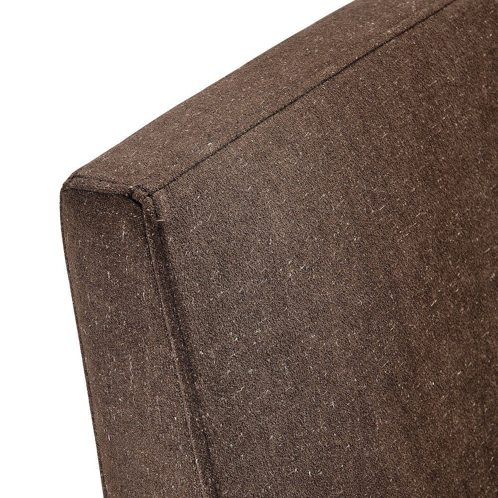 Tessera Upholstered Linen-Blend Slipcovered Dining Chair