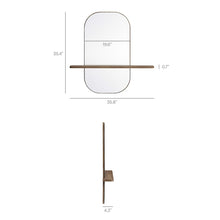 Solstice Large Oval Mirror