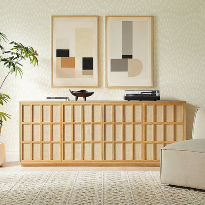 Aiko 76 Inch Japandi Sideboard