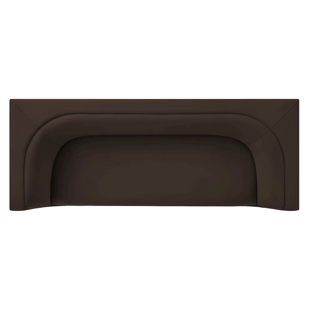 Hilda 86" Curved Back Performance Velvet Sofa