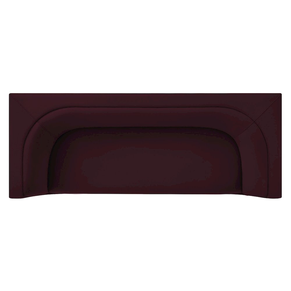 Hilda 86" Curved Back Performance Velvet Sofa