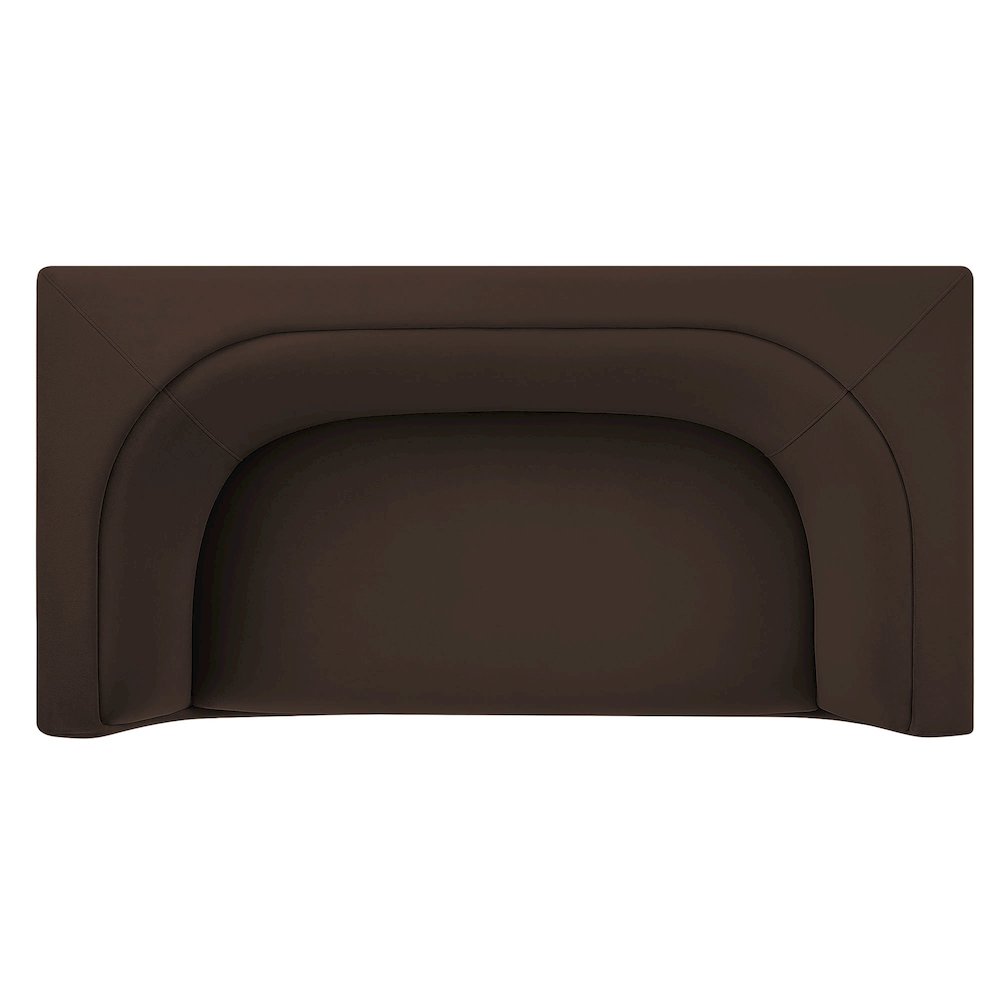 Hilda 67" Curved Back Performance Velvet Loveseat