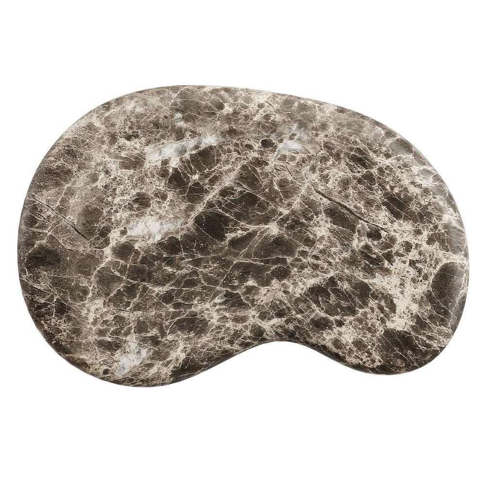 Elowen Outdoor Patio Faux Marble Side Table
