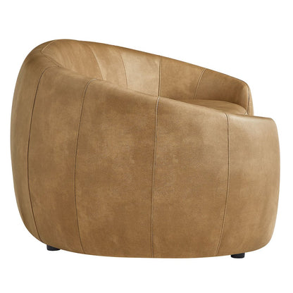 Contessa Curved Vegan Leather Sofa
