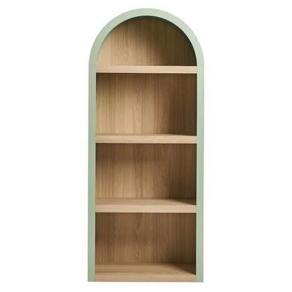 Caleb 4 Arched Display Shelf Bookcase