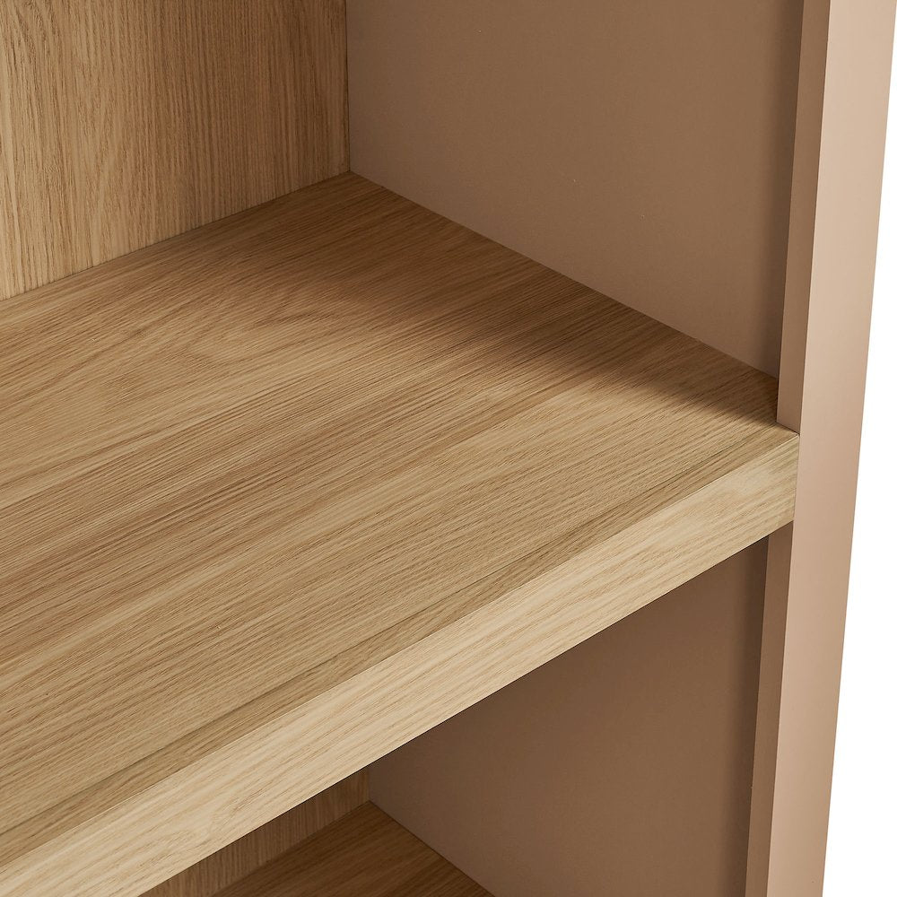 Caleb 4 Arched Display Shelf Bookcase