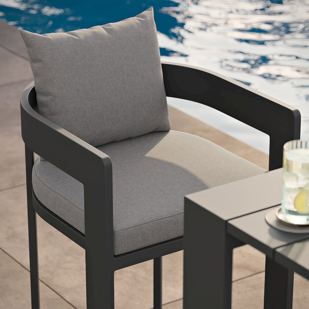 Tahoe Outdoor Patio Patio Aluminum Bar Chair