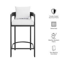 Tahoe Outdoor Patio Patio Aluminum Bar Chair