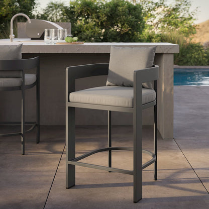 Tahoe Outdoor Patio Patio Aluminum Counter Stool