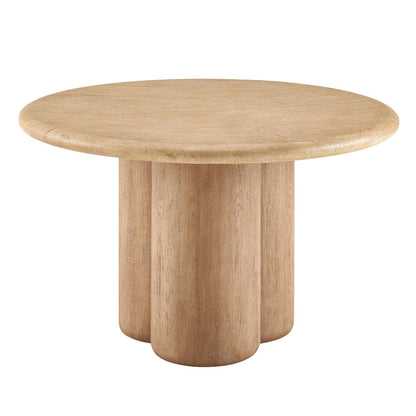 Tori 48 Inch Round Indoor and Outdoor Patio Dining Table