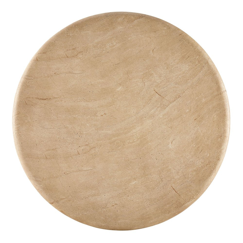 Tori 48 Inch Round Indoor and Outdoor Patio Dining Table