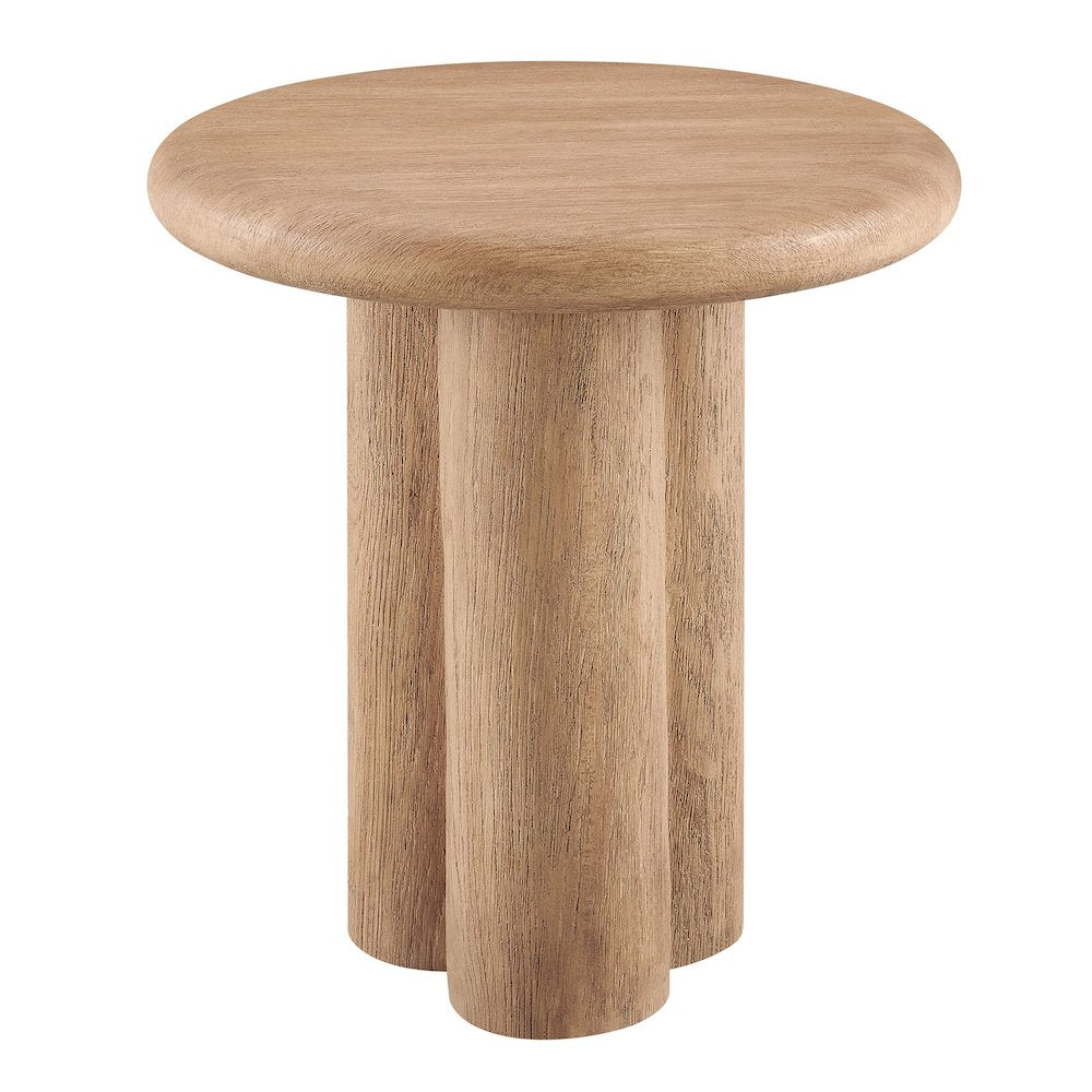 Tori 20 Inch Round Indoor and Outdoor Patio Side Table
