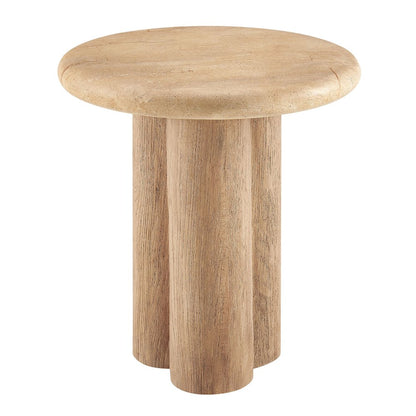 Tori 20 Inch Round Indoor and Outdoor Patio Side Table