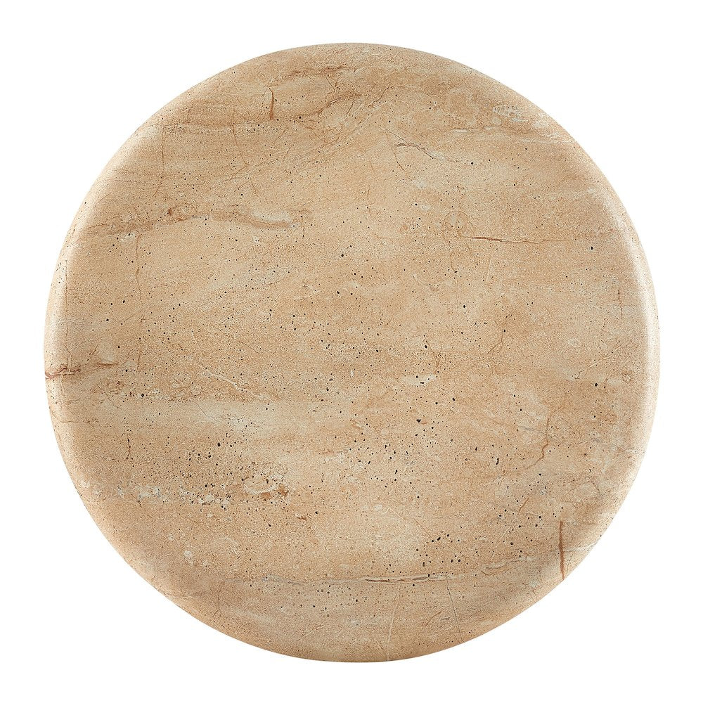 Tori 20 Inch Round Indoor and Outdoor Patio Side Table