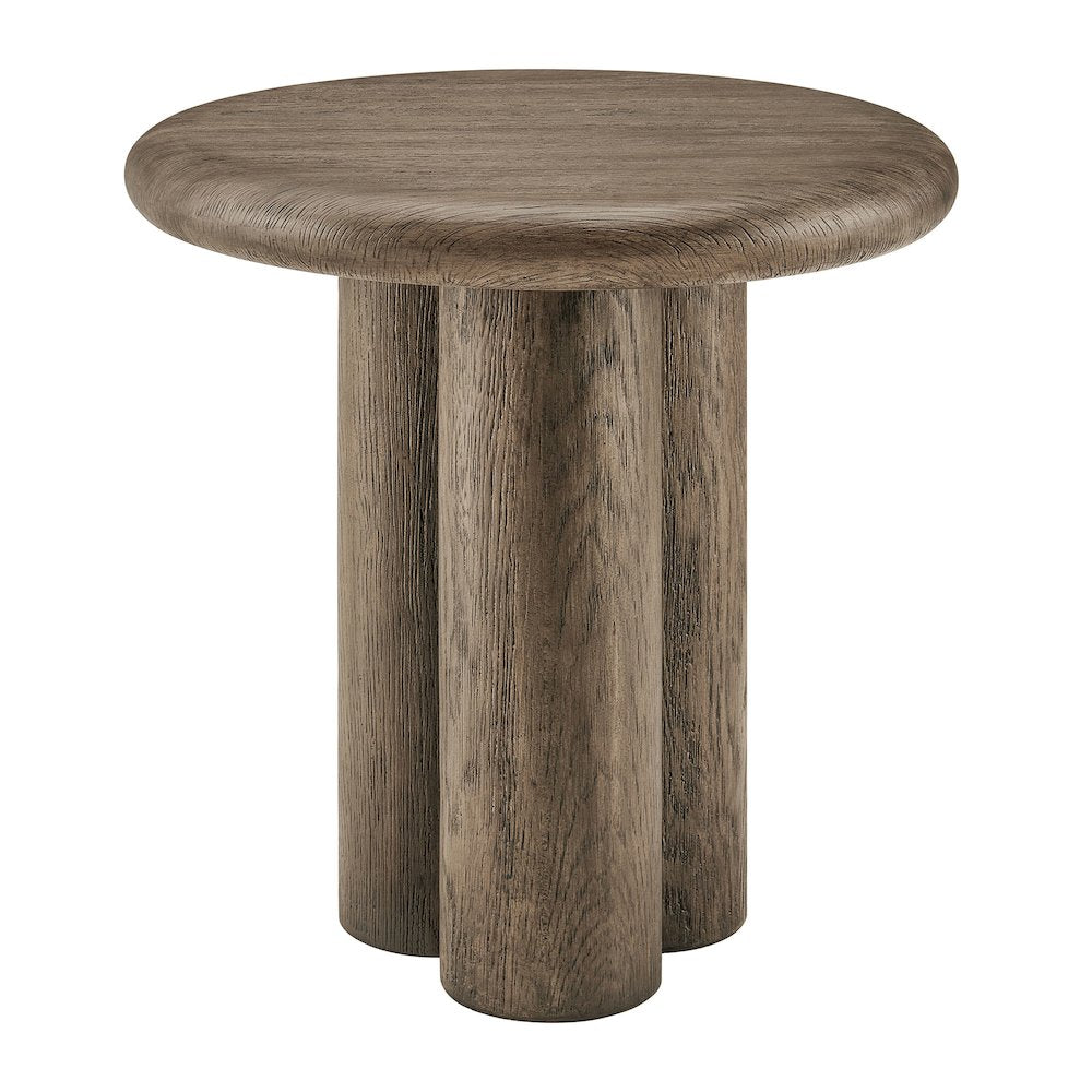 Tori 20 Inch Round Indoor and Outdoor Patio Side Table
