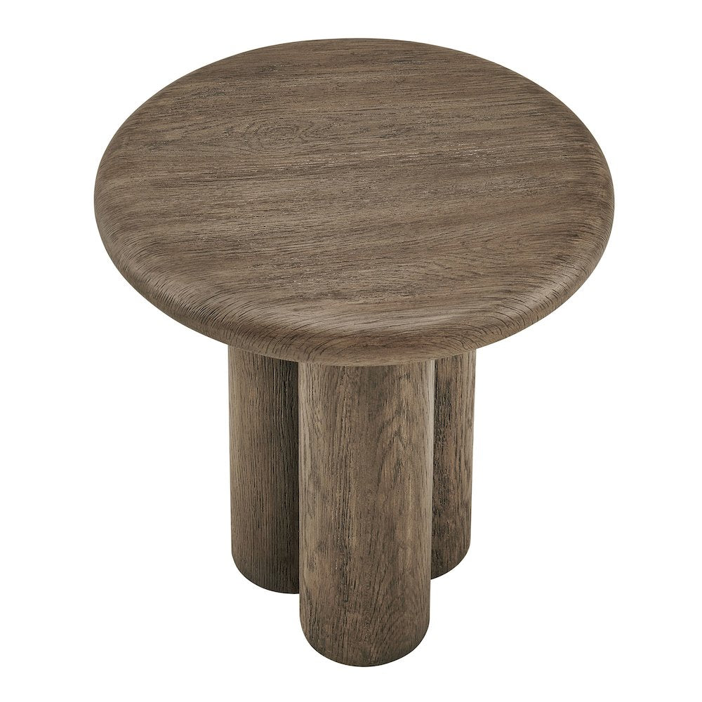 Tori 20 Inch Round Indoor and Outdoor Patio Side Table
