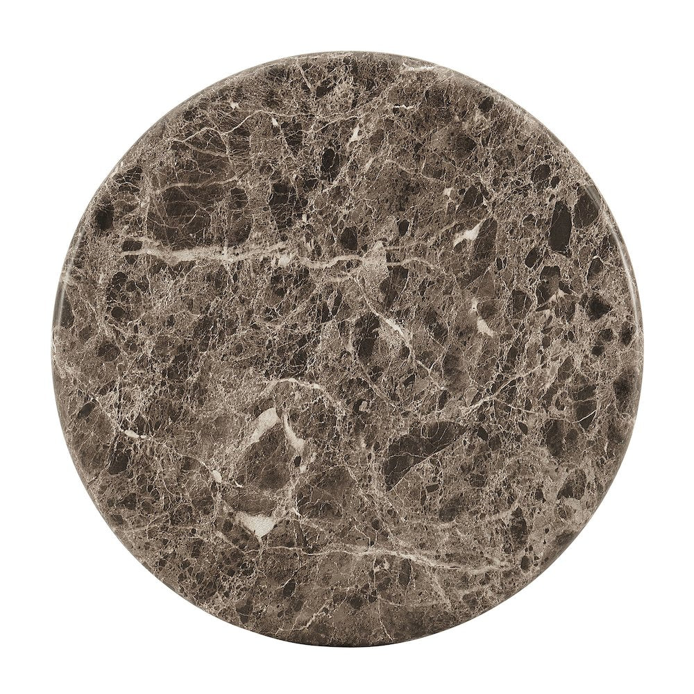 Pietra Indoor Outdoor Patio Round Side Table