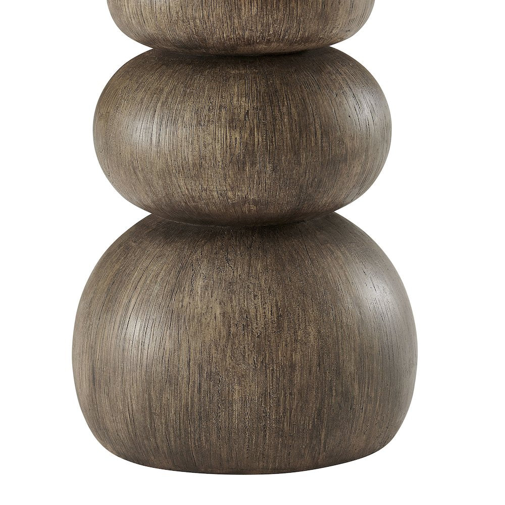 Pietra Indoor Outdoor Patio Round Side Table