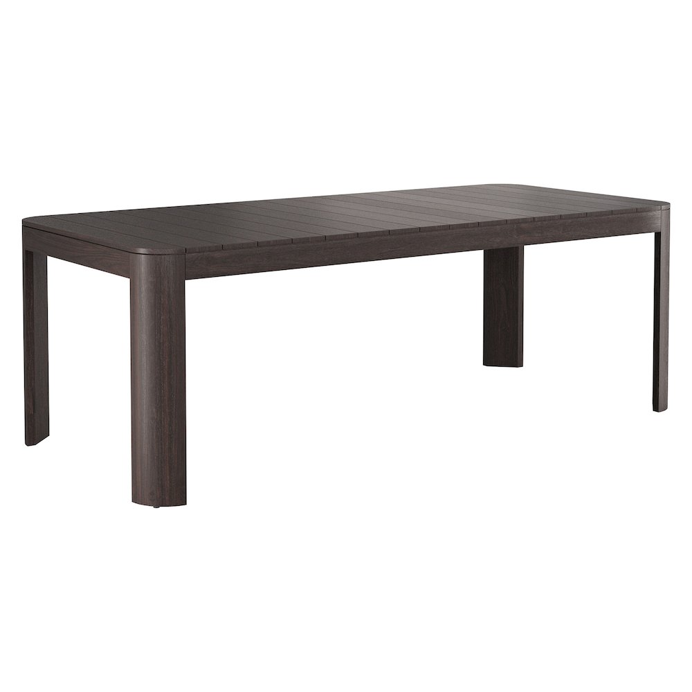 Kona 7-Piece Outdoor Patio Teak Wood Dining Set - Ash