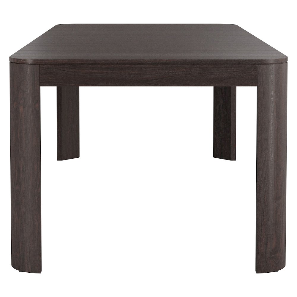 Kona 7-Piece Outdoor Patio Teak Wood Dining Set - Ash